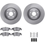 Order DYNAMIC FRICTION COMPANY - 6312-73073 - Front Disc Brake Kit For Your Vehicle
