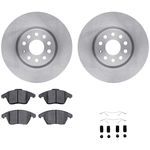 Order DYNAMIC FRICTION COMPANY - 6312-74082 - Front Disc Brake Kit For Your Vehicle
