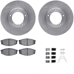 Order DYNAMIC FRICTION COMPANY - 6312-76027 - Front Disc Brake Kit For Your Vehicle