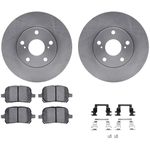 Order DYNAMIC FRICTION COMPANY - 6312-76112 - Front Disc Brake Kit For Your Vehicle