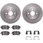 Order DYNAMIC FRICTION COMPANY - 6312-76120 - Disc Brake Kit For Your Vehicle