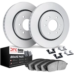 Order DYNAMIC FRICTION COMPANY - 6312-76131 - Front Disc Brake Kit For Your Vehicle