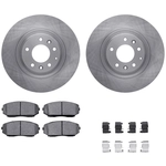 Order DYNAMIC FRICTION COMPANY - 6312-80067 - Front Disc Brake Kit For Your Vehicle