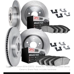 Order DYNAMIC FRICTION COMPANY - 6314-03072 - Front Disc Brake Kit For Your Vehicle