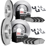 Order DYNAMIC FRICTION COMPANY - 6314-63167 - Front Disc Brake Kit For Your Vehicle