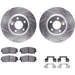 Order DYNAMIC FRICTION COMPANY - 7312-39033 - Front Disc Brake Kit For Your Vehicle