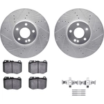 Order DYNAMIC FRICTION COMPANY - 7312-63143 - Front Disc Brake Kit For Your Vehicle