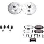Order Front Disc Brake Kit by POWER STOP - K6082-26 For Your Vehicle