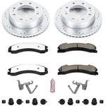 Order Front Disc Brake Kit by POWER STOP - K6258-36 For Your Vehicle