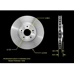 Order BENDIX GLOBAL - PRT5539 - Disc Brake Rotor For Your Vehicle