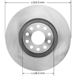 Order BENDIX GLOBAL - PRT6081 - Disc Brake Rotor For Your Vehicle