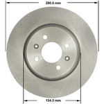 Order BENDIX GLOBAL - PRT6181 - Disc Brake Rotor For Your Vehicle