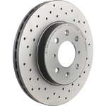 Order Front Disc Brake Rotor by BREMBO - 09.5509.1X (1 Qty) For Your Vehicle