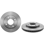 Order Front Disc Brake Rotor by BREMBO - 09.5640.11 (1 Qty) For Your Vehicle