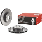 Order Front Disc Brake Rotor by BREMBO - 09.5673.11 (1 Qty) For Your Vehicle