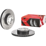Order Front Disc Brake Rotor by BREMBO - 09.5674.2X (1 Qty) For Your Vehicle