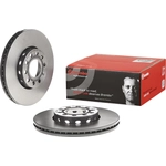 Order Front Disc Brake Rotor by BREMBO - 09.5745.21 (1 Qty) For Your Vehicle