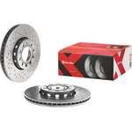 Order Front Disc Brake Rotor by BREMBO - 09.5745.2X (1 Qty) For Your Vehicle