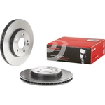 Order Front Disc Brake Rotor by BREMBO - 09.6845.11 (1 Qty) For Your Vehicle
