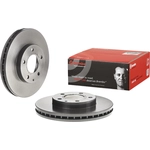 Order Front Disc Brake Rotor by BREMBO - 09.6863.11 (1 Qty) For Your Vehicle
