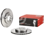 Order Front Disc Brake Rotor by BREMBO - 09.7933.10 (1 Qty) For Your Vehicle