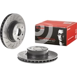 Order Front Disc Brake Rotor by BREMBO - 09.8127.11 (1 Qty) For Your Vehicle