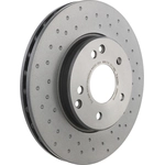 Order Front Disc Brake Rotor by BREMBO - 09.8411.1X (1 Qty) For Your Vehicle