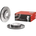 Order Front Disc Brake Rotor by BREMBO - 09.8545.11 (1 Qty) For Your Vehicle