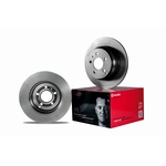 Order Front Disc Brake Rotor by BREMBO - 09.8816.80 (1 Qty) For Your Vehicle