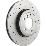 Order Front Disc Brake Rotor by BREMBO - 09.8952.1X (1 Qty) For Your Vehicle