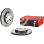 Order Front Disc Brake Rotor by BREMBO - 09.9079.11 (1 Qty) For Your Vehicle