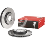 Order Front Disc Brake Rotor by BREMBO - 09.9130.11 (1 Qty) For Your Vehicle