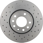 Order Front Disc Brake Rotor by BREMBO - 09.9165.1X (1 Qty) For Your Vehicle