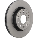 Order Front Disc Brake Rotor by BREMBO - 09.9167.11 (1 Qty) For Your Vehicle