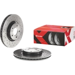Order Front Disc Brake Rotor by BREMBO - 09.9468.1X (1 Qty) For Your Vehicle