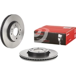 Order Front Disc Brake Rotor by BREMBO - 09.9574.21 (1 Qty) For Your Vehicle