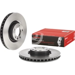 Order Front Disc Brake Rotor by BREMBO - 09.9870.11 (1 Qty) For Your Vehicle