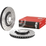 Order Front Disc Brake Rotor by BREMBO - 09.A960.21 (1 Qty) For Your Vehicle