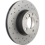 Order Front Disc Brake Rotor by BREMBO - 09.B337.2X (1 Qty) For Your Vehicle