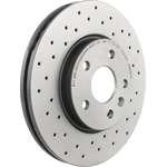 Order Front Disc Brake Rotor by BREMBO - 09.B355.1X (1 Qty) For Your Vehicle