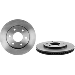 Order Front Disc Brake Rotor by BREMBO - 09.B448.11 (1 Qty) For Your Vehicle