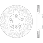 Order Front Disc Brake Rotor by CENTRIC PARTS - 121.33141 For Your Vehicle