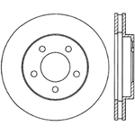 Order Front Disc Brake Rotor by CENTRIC PARTS - 121.61033 For Your Vehicle
