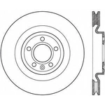 Order Front Disc Brake Rotor by CENTRIC PARTS - 121.61098 For Your Vehicle