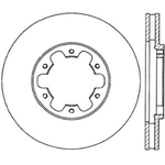 Order Front Disc Brake Rotor by CENTRIC PARTS - 320.42063 For Your Vehicle