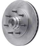Order DYNAMIC FRICTION COMPANY - 600-54155 - Front Disc Brake Rotor For Your Vehicle