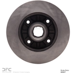 Order Front Disc Brake Rotor by DYNAMIC FRICTION COMPANY - 600-80007 For Your Vehicle