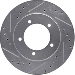 Order Front Disc Brake Rotor by DYNAMIC FRICTION COMPANY - 631-01013L For Your Vehicle