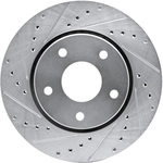 Order DYNAMIC FRICTION COMPANY - 631-40107L - Front Driver Side Brake Rotor For Your Vehicle