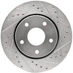 Order Front Disc Brake Rotor by DYNAMIC FRICTION COMPANY - 631-40107R For Your Vehicle